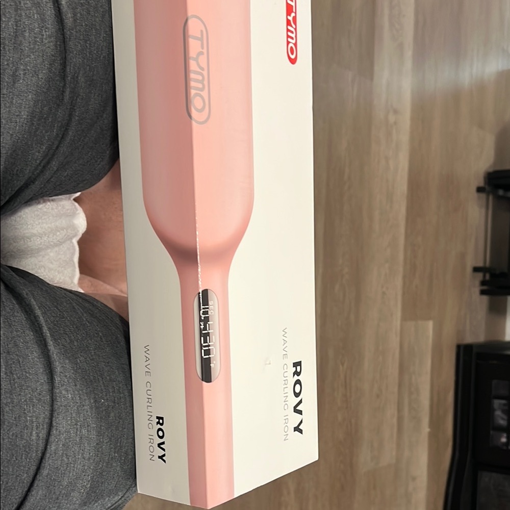 TYMO Pink Wave Curling Iron